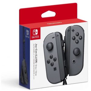 NINTENDO SWITCH JOY-CONTROLE L/R CINZA