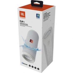 CAIXA DE SOM JBL FLIP 4  BRANCO ORIGINAL