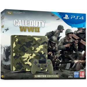 CONSOLE PLAY 4 SLIM 1TB CALL OF DUTY WWII