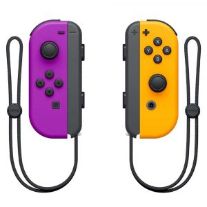 CONTROLE JOY-CON LR PURPLE ORANGE