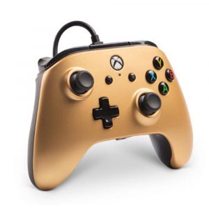 CONTROLE XBOX ONE COM FIO ENHANCED POWER GOLD 1874