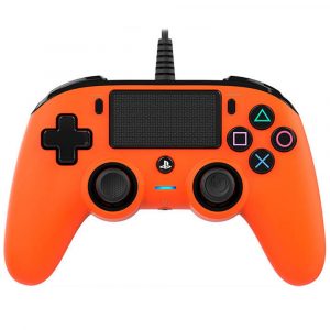 CONTROLE PS4 WIRED COMPACT NACON LARANJA 0473