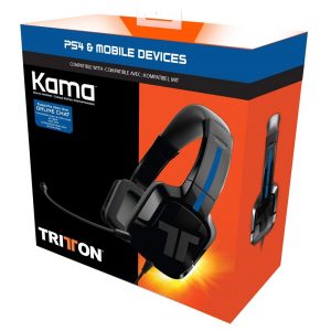 HEADSET PS4 TRITTON KAMA COM FIO PRETO