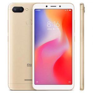 CELULAR XIAOMI REDMI 6 64GB DUAL DOURADO