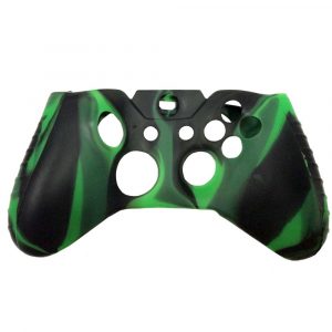 PROTETOR DE SILICONE PARA CONTROLE DE XBOX ONE – VERDE E PRETO