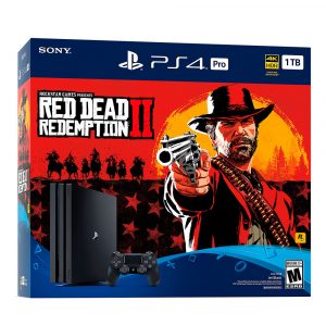 CONSOLE PLAY 4 PRO 1TB COM RED DEAD REDEMPTION II