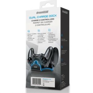 CHARGER PS4 DUAL DOCK PRETO DREAM 6402