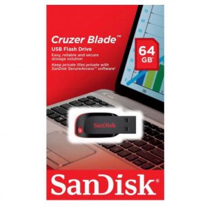 PENDRIVE SANDISK  CRUZER BLADE Z50 64GB