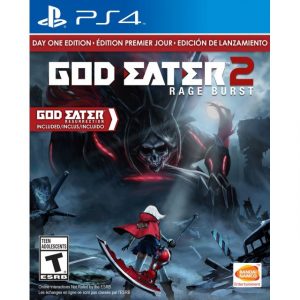 JOGO GOD EATER 2 RAGE BURST DAY 1 EDITION PS4