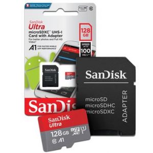 Cartão de Memória Sandisk Ultra SDXC 128GB Classe 10