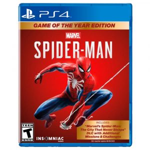 JOGO SPIDER-MAN GAME OF THE YEAR EDITION PS4