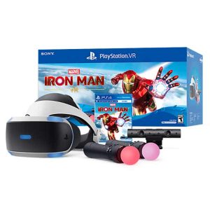 PLAYSTATION VR PS4 HEADSET BUNDLE COM IRON MAN 2020