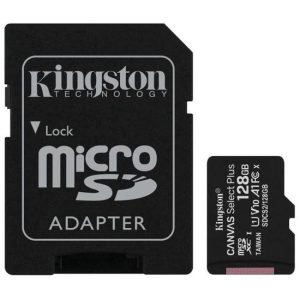 MEMORIA MICRO SD KINGSTON CANVAS C10 128GB