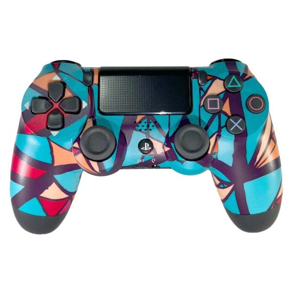 CONTROLE PS4 PERSONALIZADO AZUL CLARO