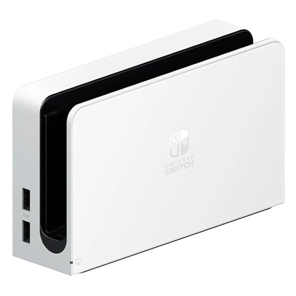 BASE DOCK SET NINTENDO SWITCH OLED BRANCO