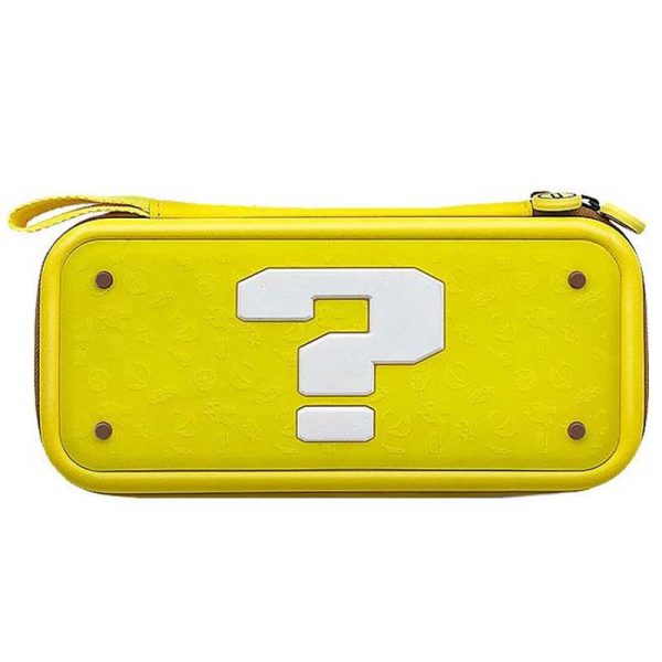 CASE CONSOLE NINTENDO SWITCH OLED QUESTION BLOCK YELLOW