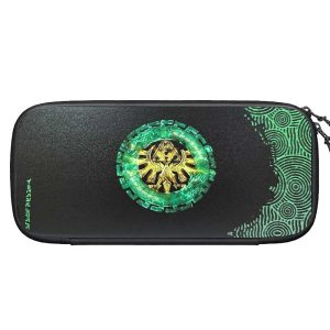 CASE CONSOLE ZELDA TEARS OF THE KINGDOM PRETO/VERDE