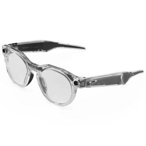 OCULOS OAKLEY META HSTN TRANSP/CINZA + ESTOJO