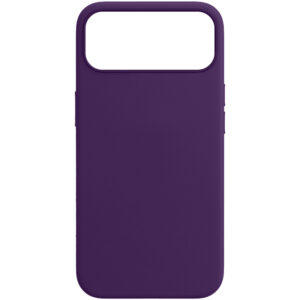 CAPA APPLE 17 PRO LEATHER MAGSAFE ROXO