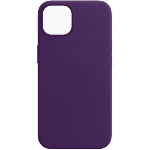 CAPA APPLE 15 LEATHER MAGSAFE ROXO