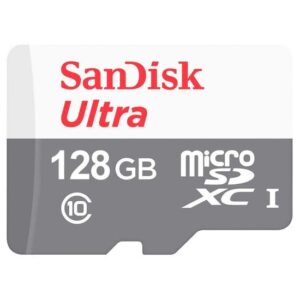 MEMORIA MICRO SD SANDISK ULTRA 100 MB/S C10 128 GB(SDSQUNR-128G-GN3MA)