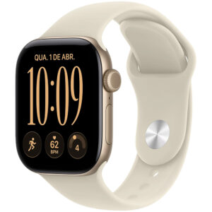 APPLE WATCH S12 42MM MJED4LS/A GPS LIGHT GOLD ALUMINUM/SAND SPORT BAND