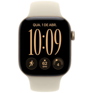 APPLE WATCH S12 42MM MJED4LS/A GPS LIGHT GOLD ALUMINUM/SAND SPORT BAND