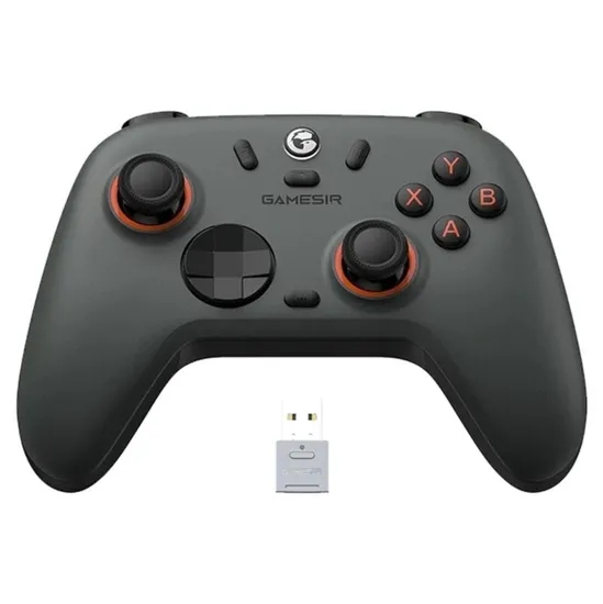 CONTROLE GAMESIR NOVA 2 LITE SEM FIO PARA PC/STEAM/NINTENDO/SMARTPHONE GRAY