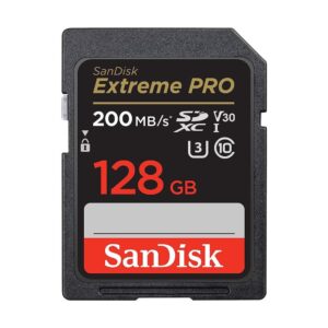 MEMORIA SD SANDSIK EXTREME PRO 128GB 200/90MBS SDSDXXD-128G-GN4IN