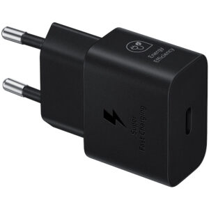 CARREGADOR SAMSUNG TIPO C 60W EP-T6010NBEGWW PRETO